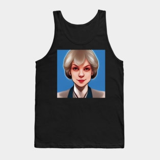 Theresa May | Comics Style Tank Top